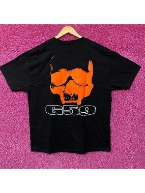 G59 Records x Suicideboys Orange Skull Glow Logo T-shirt XL
